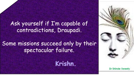 Krishn on Hastinapur visit