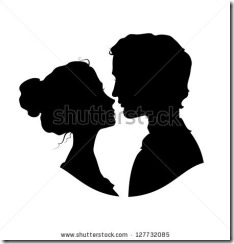 stock-vector-silhouettes-of-loving-couple-black-against-white-background-127732085